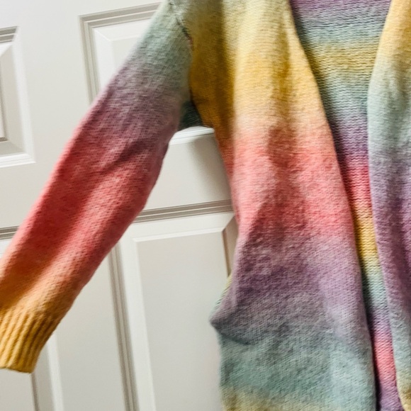 Boohoo Multicolor Gradient Cardigan - Picture 3 of 5